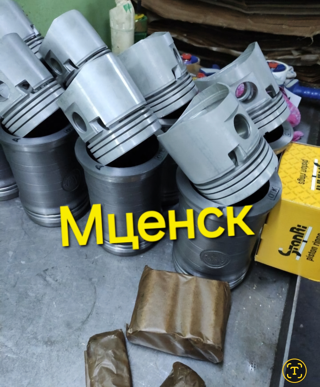 Поршневой комплект УРАЛ-375/ЗИЛ-130 от производителя